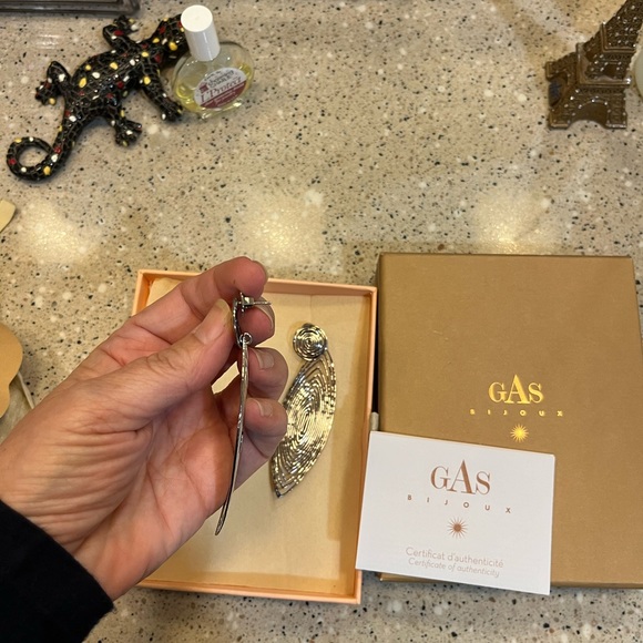 Silver earrings from Gas Bijoux - Picture 3 of 7